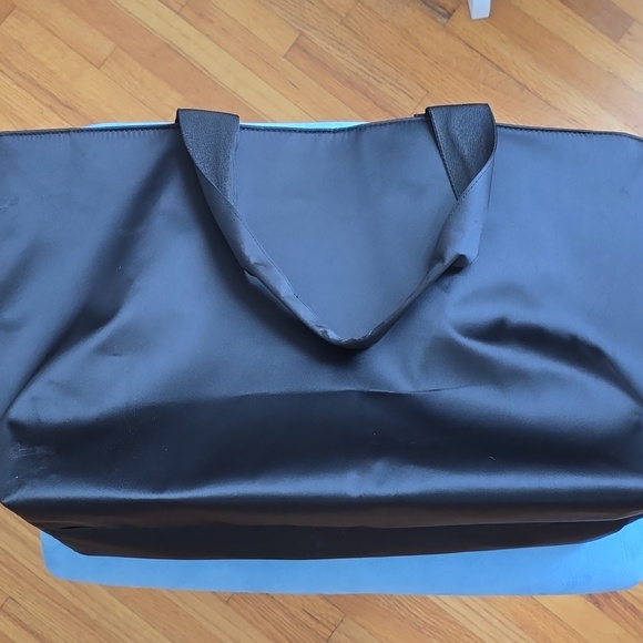 Victoria's Secret Black Tote with Silver Accents - Picture 3 of 4